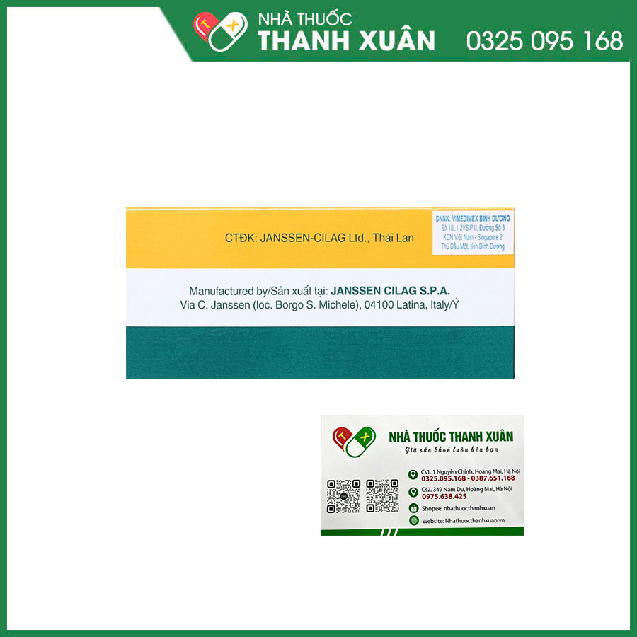 Risperdal 1mg điều trị tâm thần phân liệt, rối loạn lưỡng cực, và kiểm soát kích thích/hành vi gây hấn ở trẻ hoặc người mắc rối loạn phổ tự kỷ